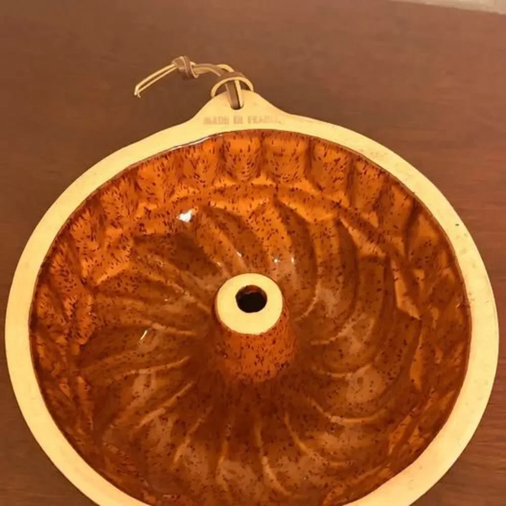 Vintage Made in France Ceramic Bundt Cake Mold